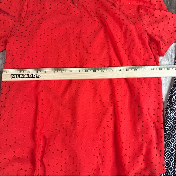 Banana Republic Blouse, Lot Of 2, Summer/Spring Fun, Womens Large - Picture 4 of 6